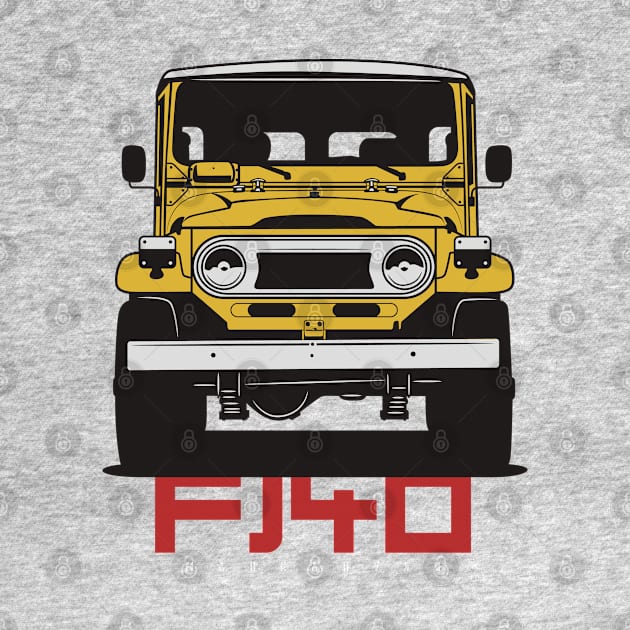 Landcruiser fj40 (yellow) by Markaryan